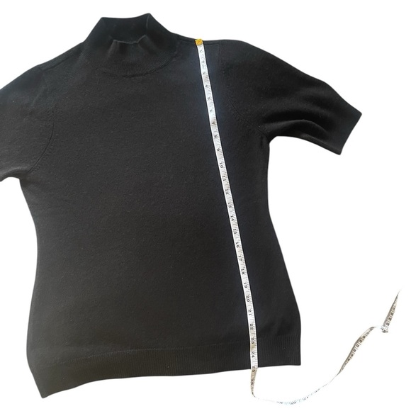 Cashmere Charter Club Luxury Mock Neck Sweater Size Medium - Picture 5 of 7